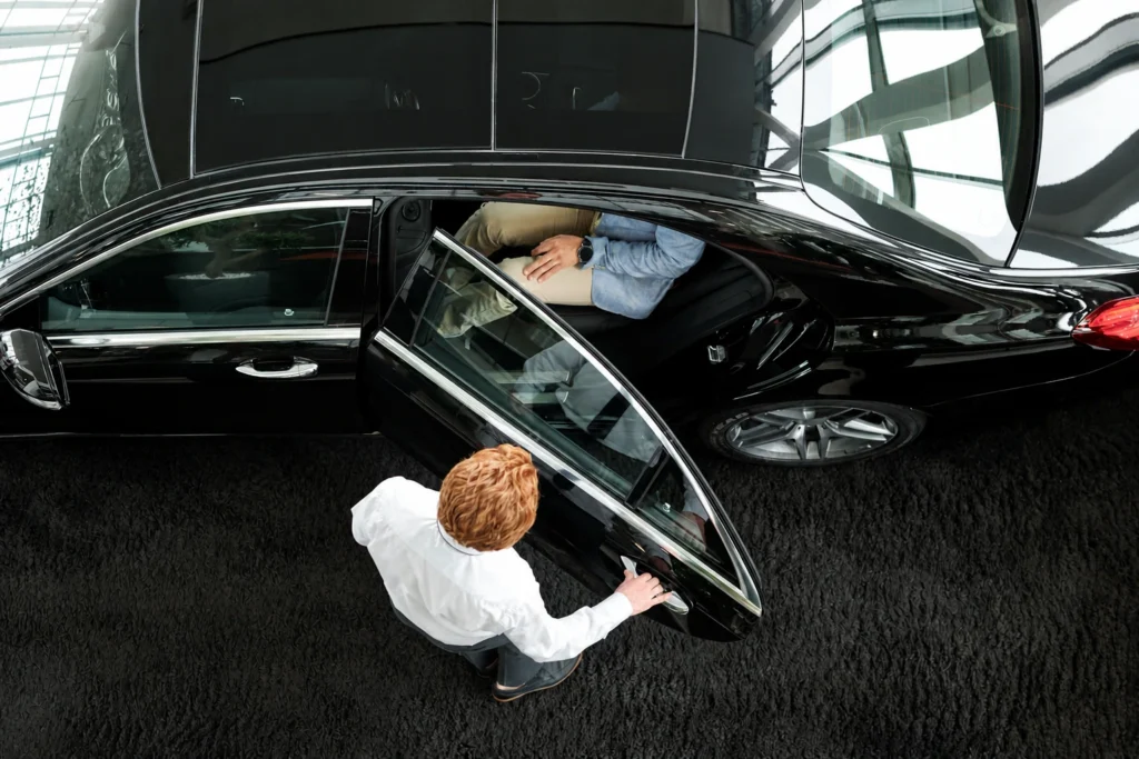 Executive Chauffeur Service London with luxury chauffeur-driven vehicle